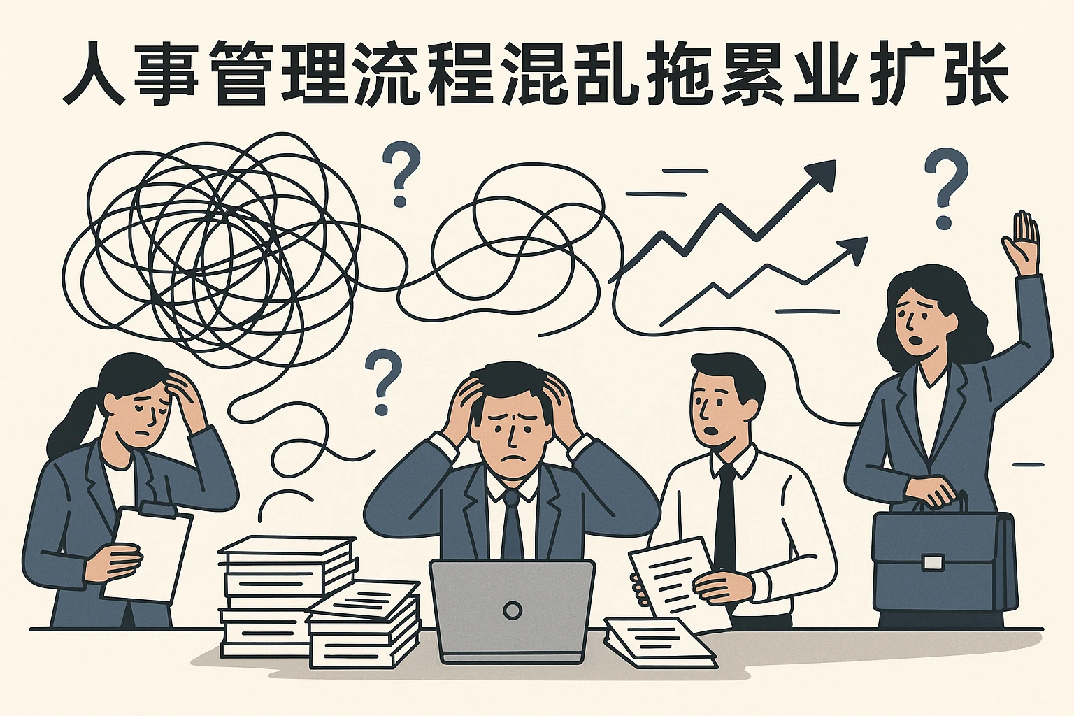 人事管理流程混乱拖累业务扩张