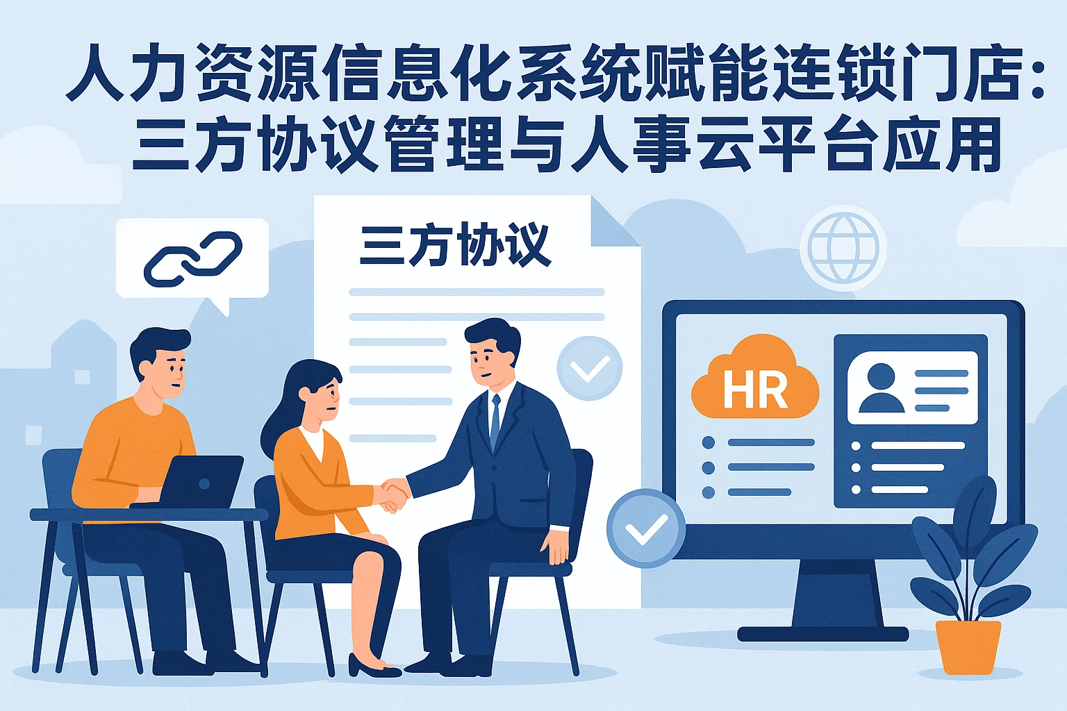 人力资源信息化系统赋能连锁门店:三方协议管理与人事云平台应用