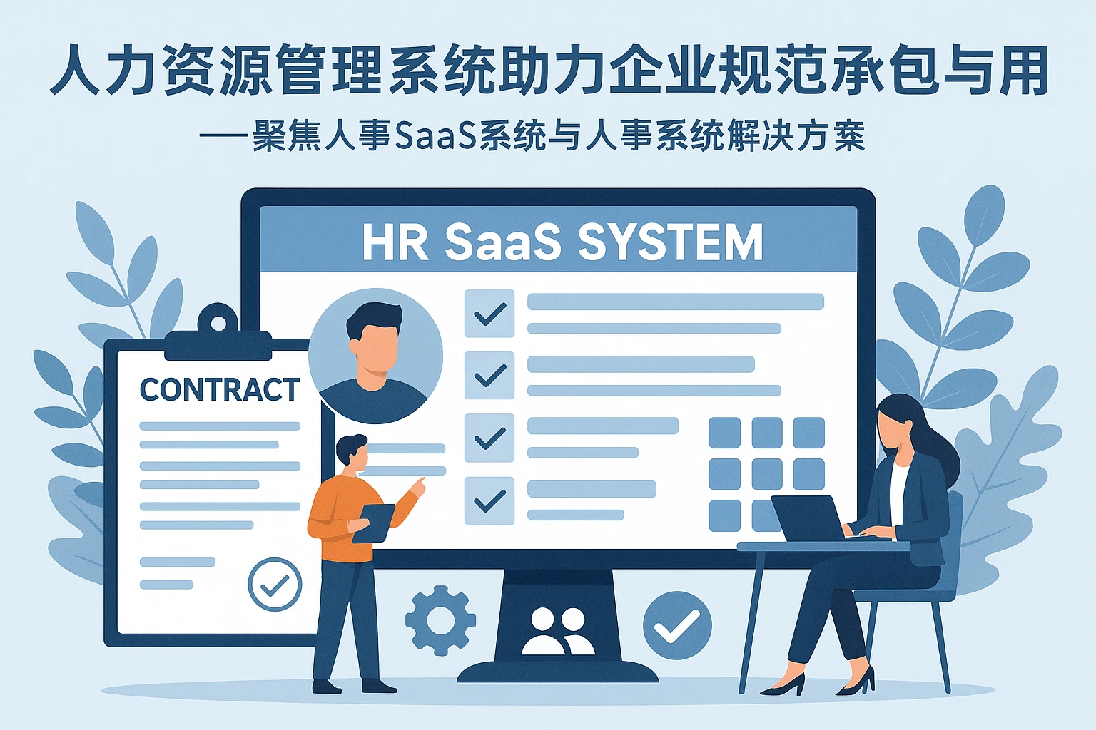 人力资源管理系统助力企业规范承包与用工管理——聚焦人事SaaS系统与人事系统解决方案