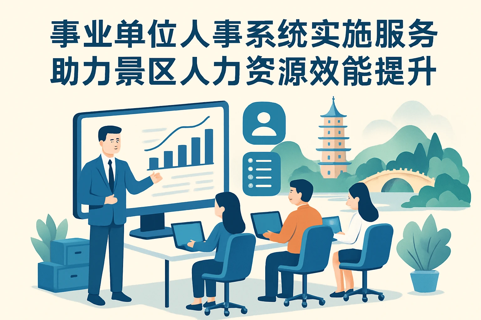 事业单位人事系统实施服务助力景区人力资源效能提升