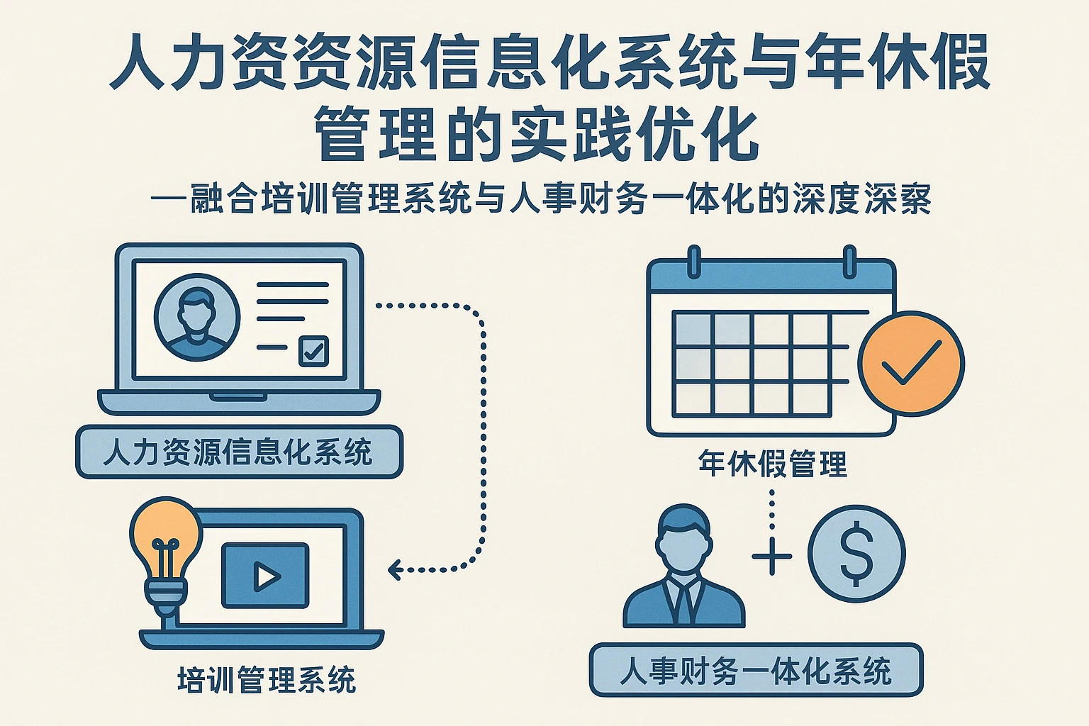 人力资源信息化系统与年休假管理的实践优化——融合培训管理系统与人事财务一体化系统的深度洞察