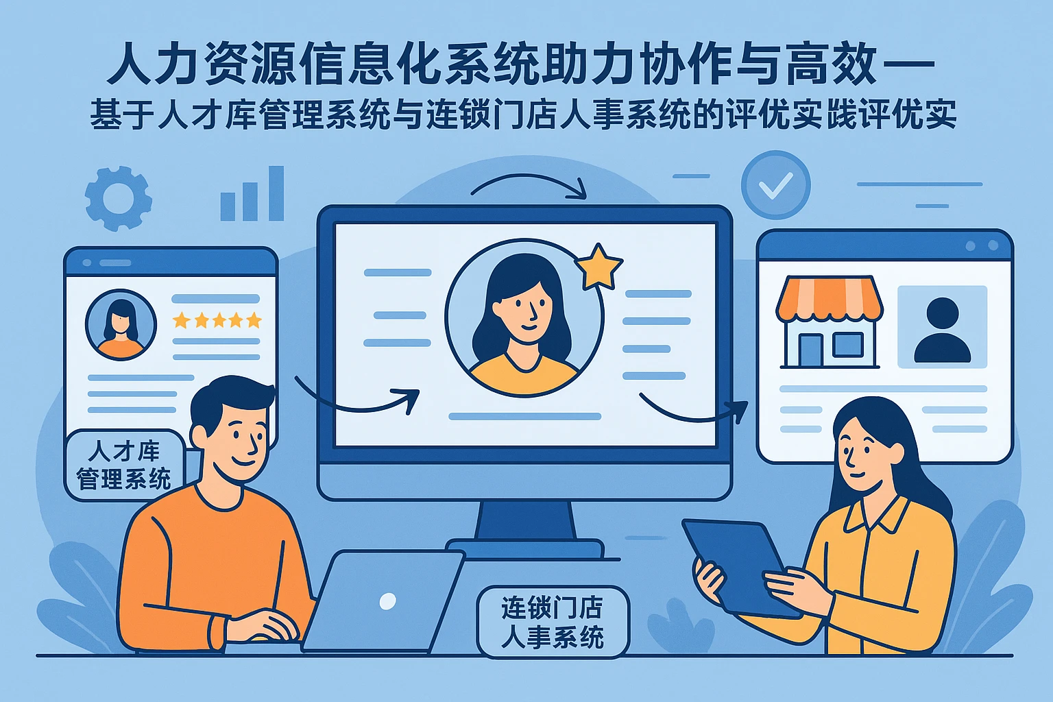 人力资源信息化系统助力协作与高效——基于人才库管理系统与连锁门店人事系统的评优实践