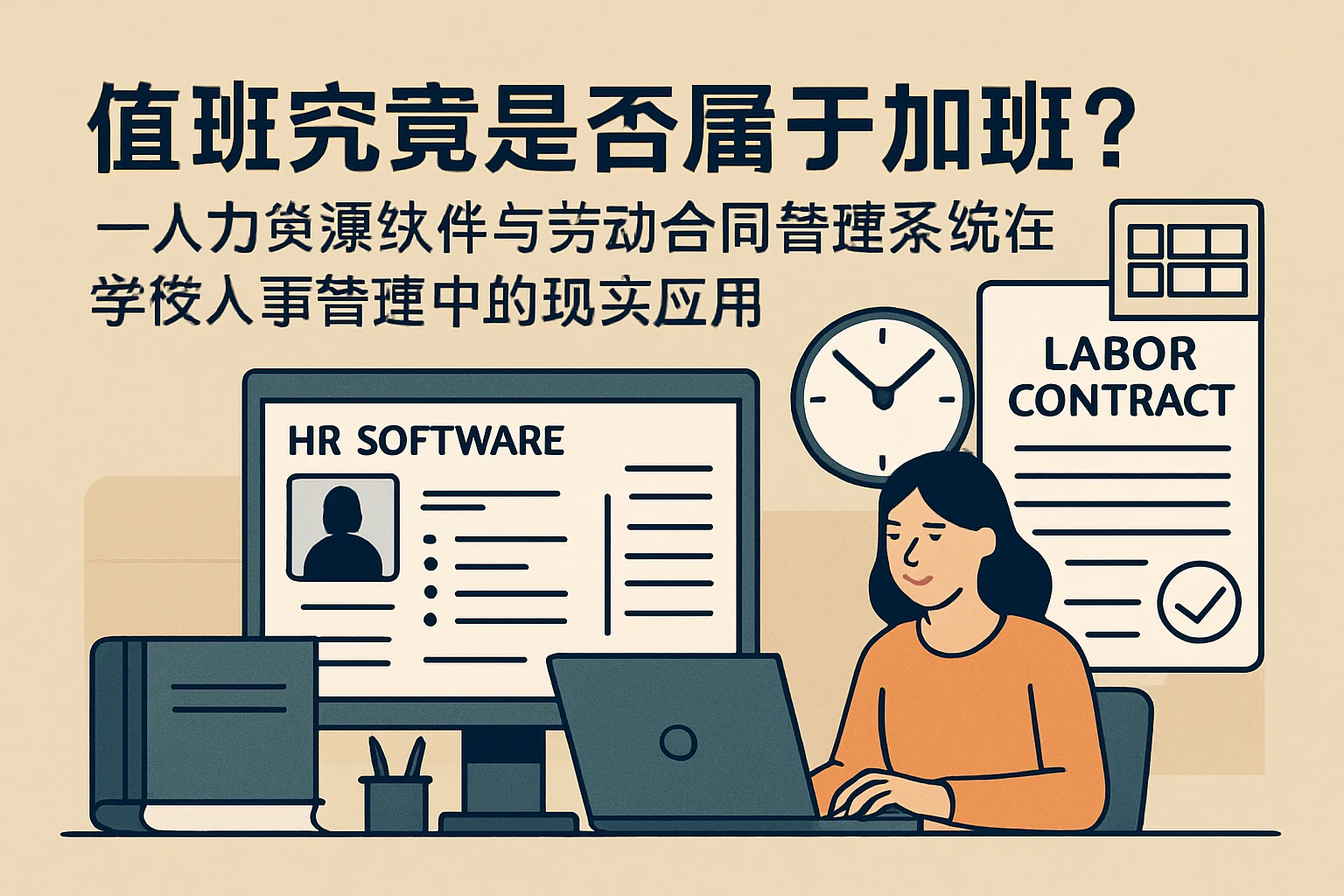值班究竟是否属于加班？—人力资源软件与劳动合同管理系统在学校人事管理系统中的现实应用