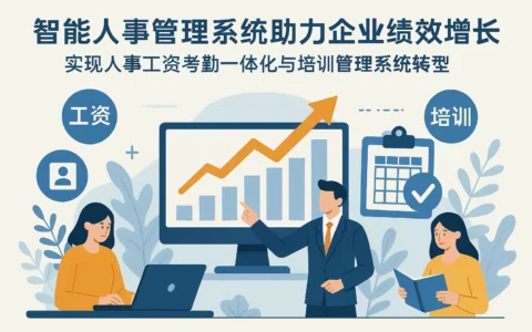 智能人事管理系统助力企业绩效增长——实现人事工资考勤一体化与培训管理系统转型