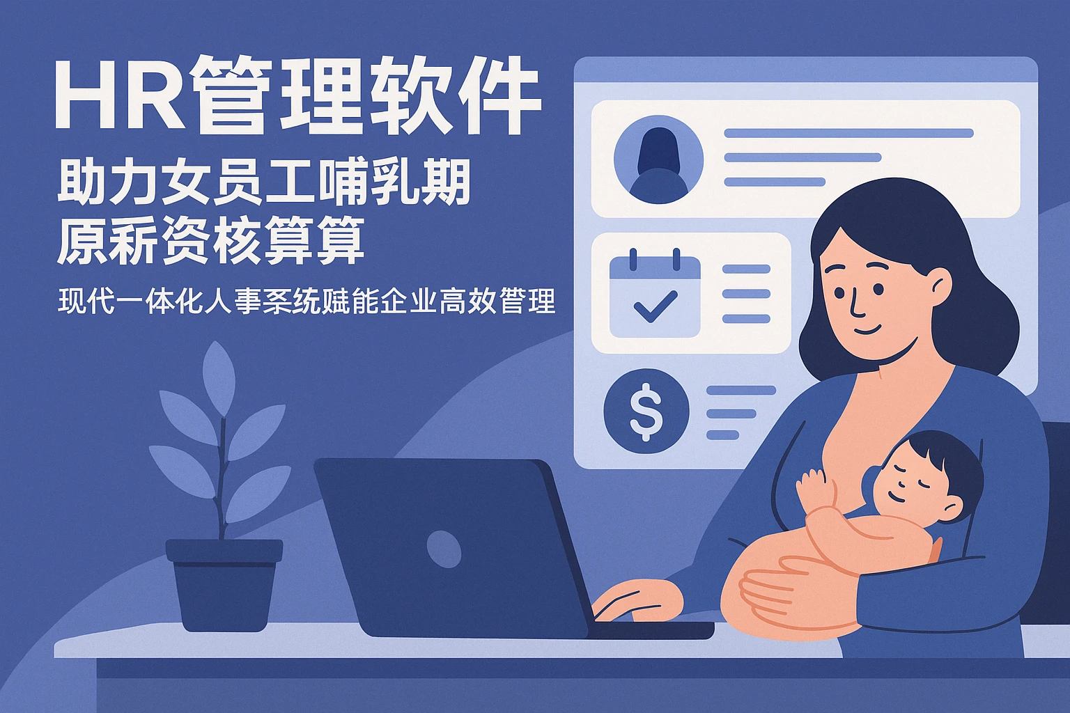 HR管理软件助力女员工哺乳期假期与薪资核算 —— 现代一体化人事系统赋能企业高效管理