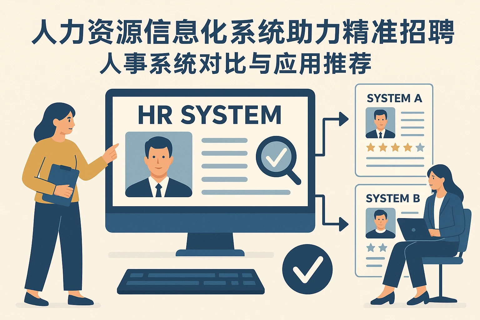 人力资源信息化系统助力精准招聘：人事系统对比与应用推荐
