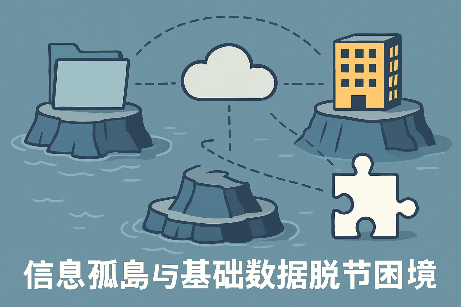 信息孤岛与基础数据脱节的困境