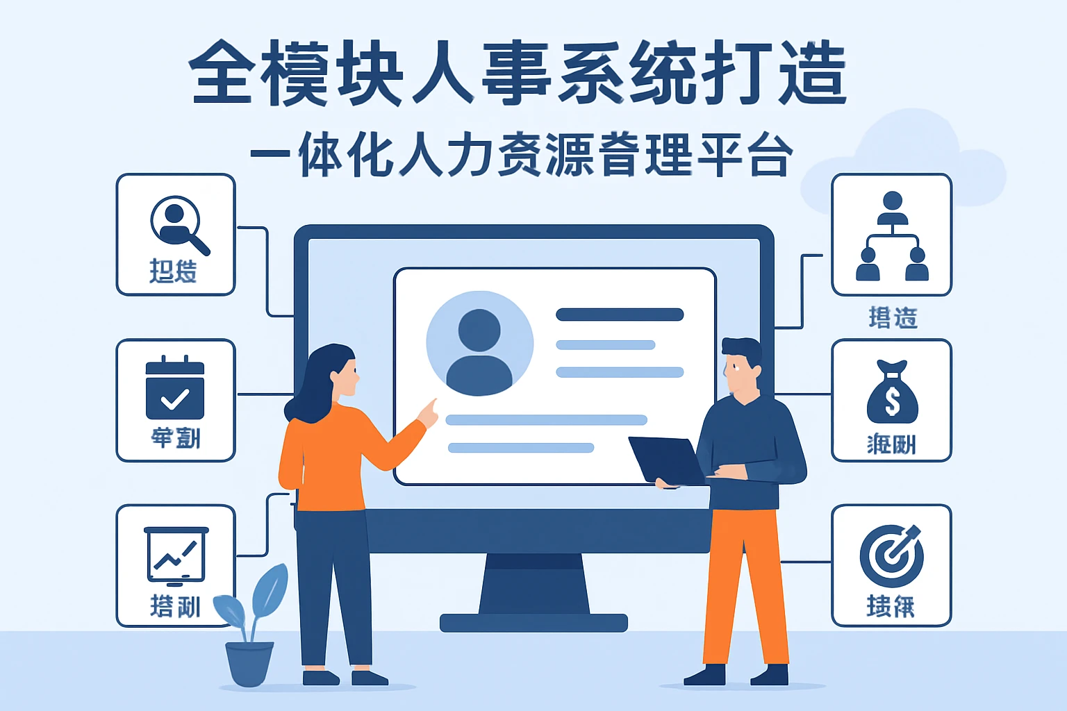 全模块人事系统打造一体化人力资源管理平台