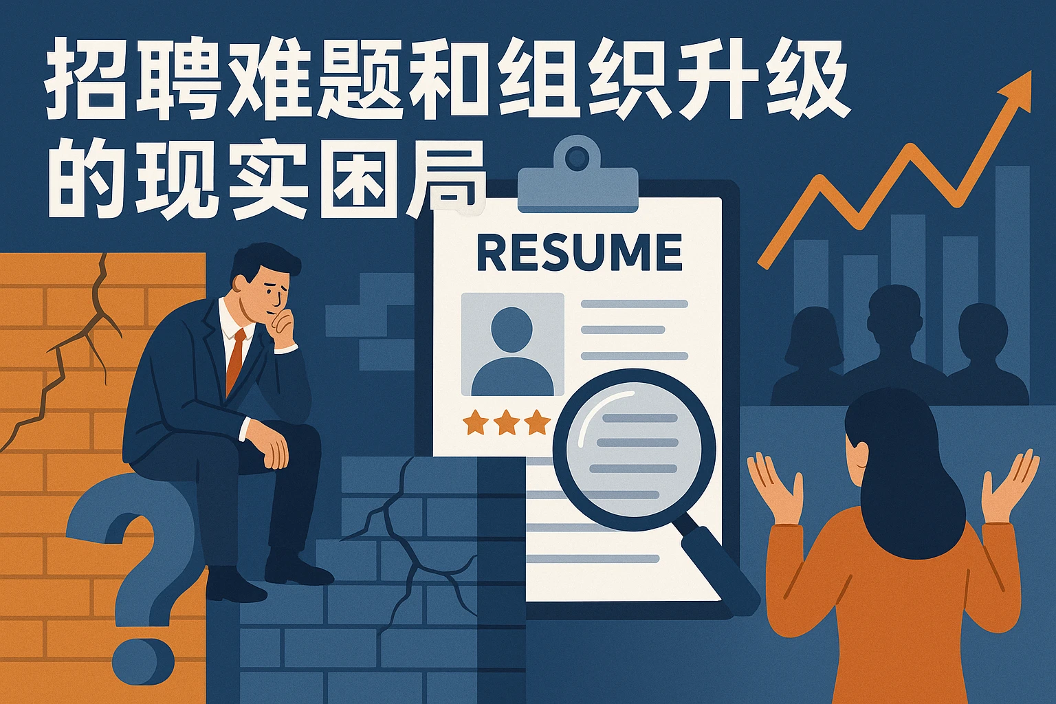 招聘难题和组织升级的现实困局