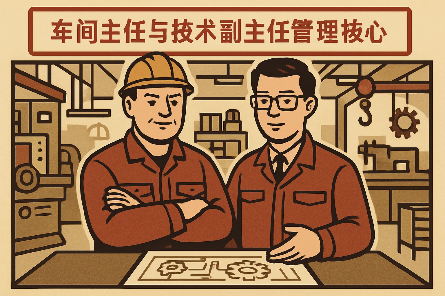 车间主任与技术副主任管理核心
