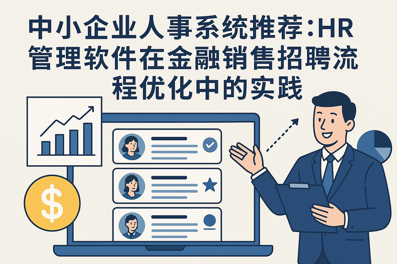 中小企业人事系统推荐：HR管理软件在金融销售招聘流程优化中的实践