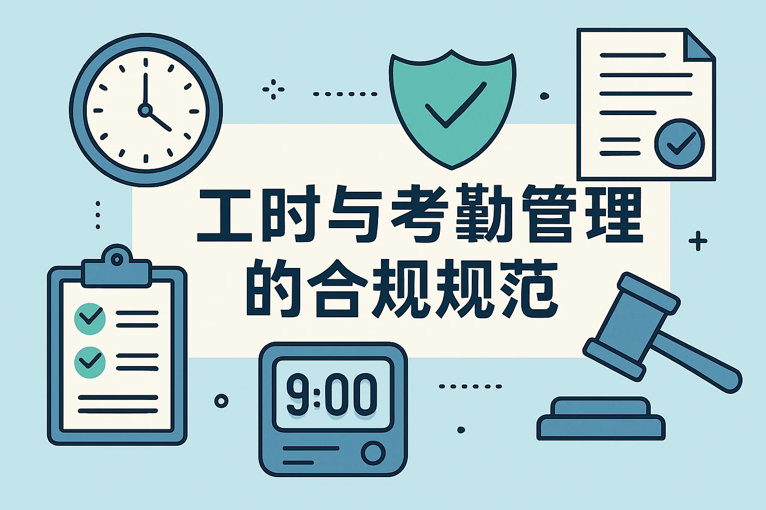 工时与考勤管理的合规规范
