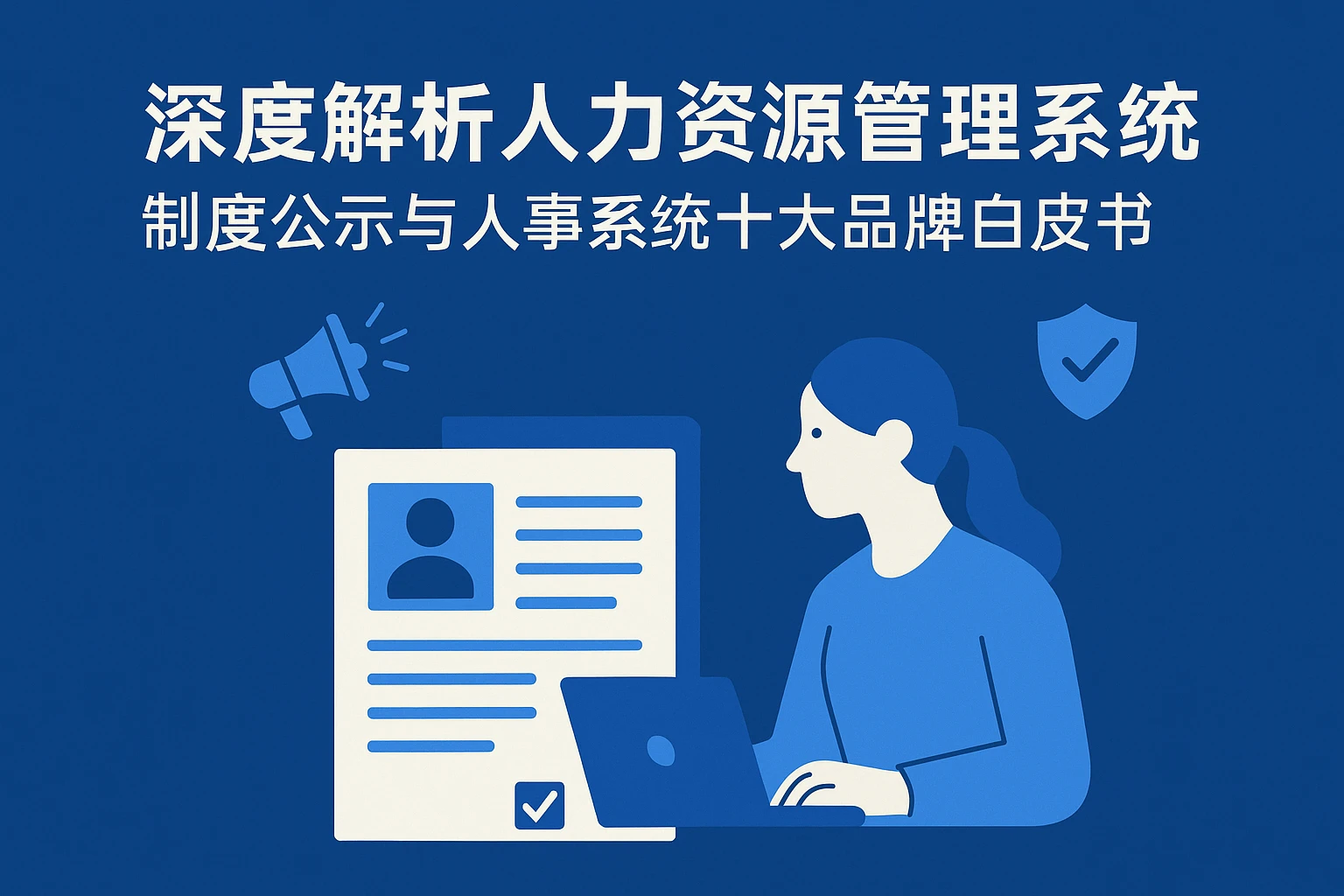 深度解析人力资源管理系统：制度公示与人事系统十大品牌白皮书