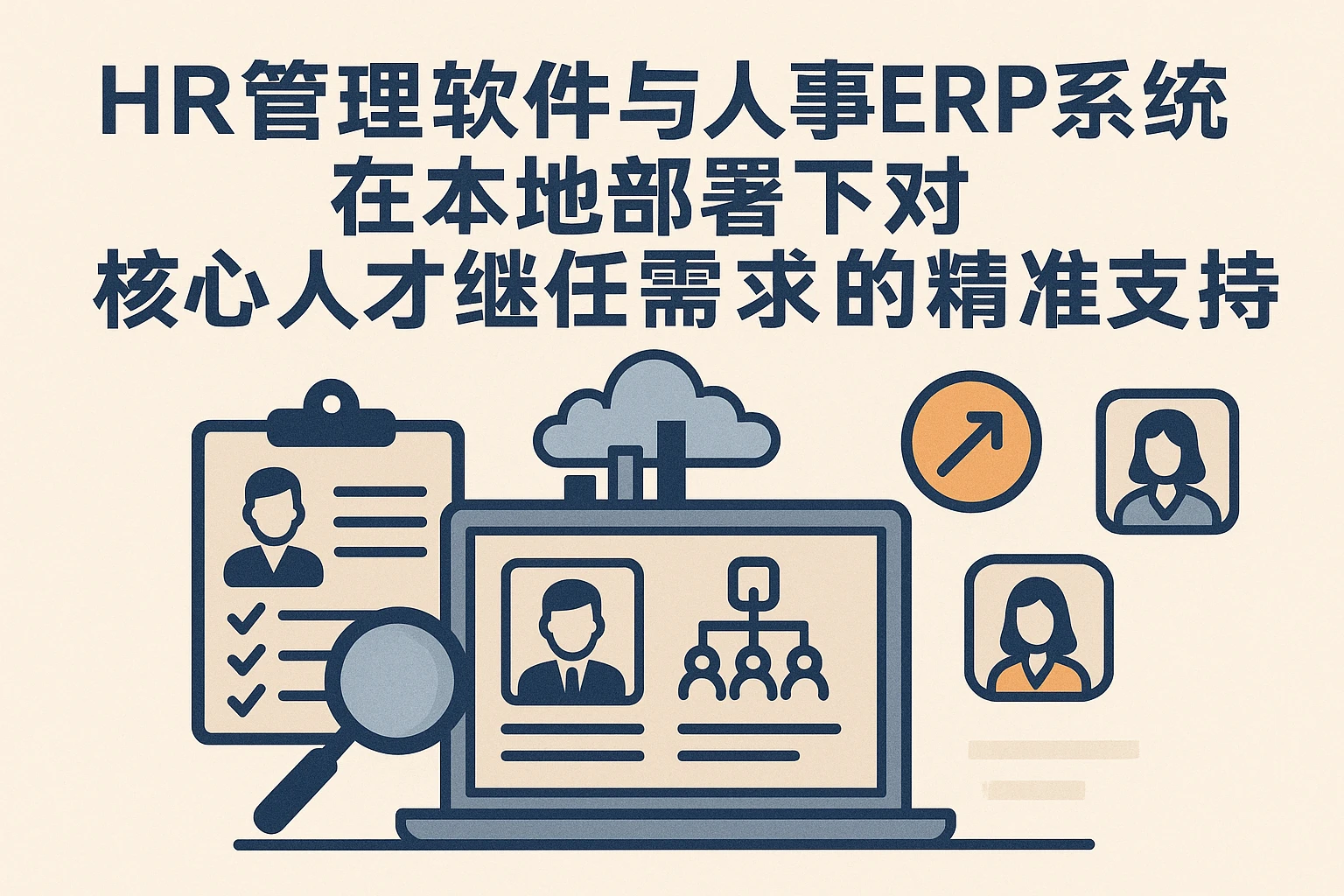 HR管理软件与人事ERP系统在本地部署下对核心人才继任需求的精准支持