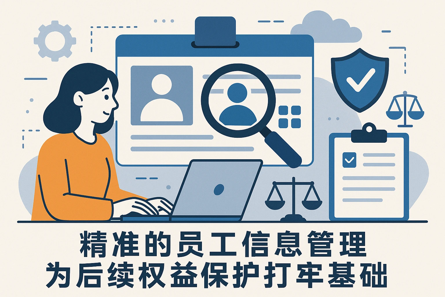 精准的员工信息管理为后续权益保护打牢基础