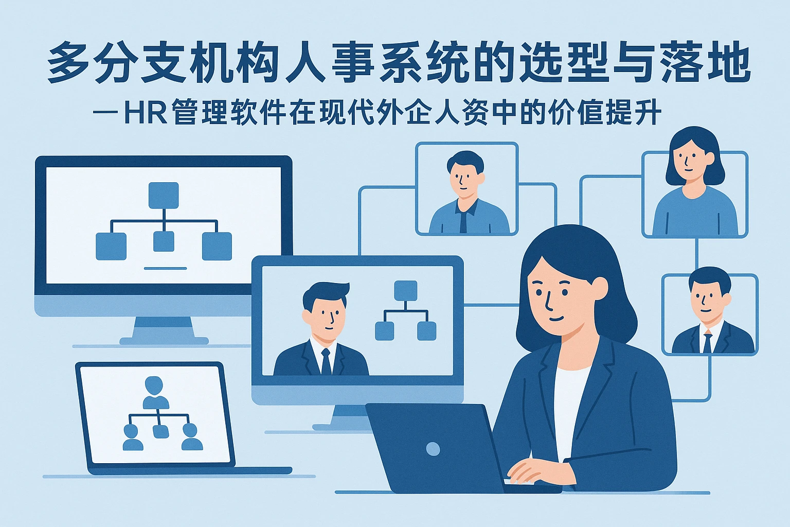 多分支机构人事系统的选型与落地——HR管理软件在现代外企人资中的价值提升