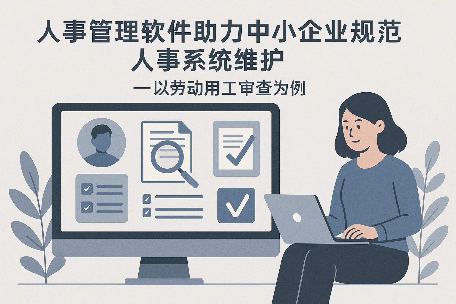 人事管理软件助力中小企业规范人事系统维护——以劳动用工审查为例