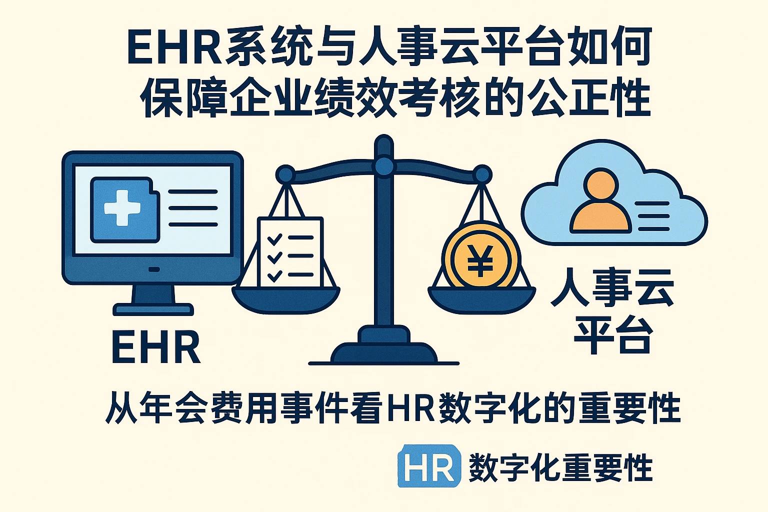 EHR系统与人事云平台如何保障企业绩效考核的公正性 —— 从年会费用事件看HR数字化的重要性