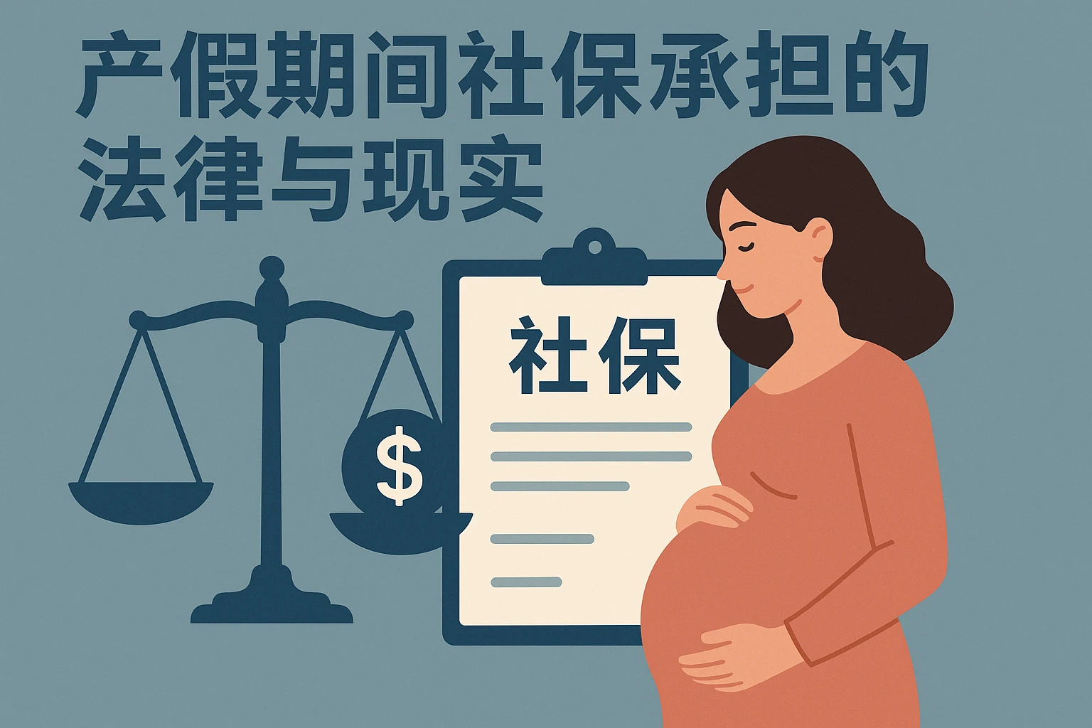 产假期间社保承担的法律与现实