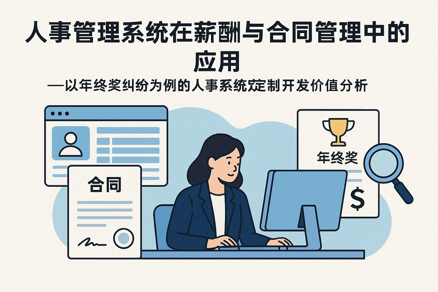 人事管理系统在薪酬与合同管理中的应用——以年终奖纠纷为例的人事系统定制开发价值分析