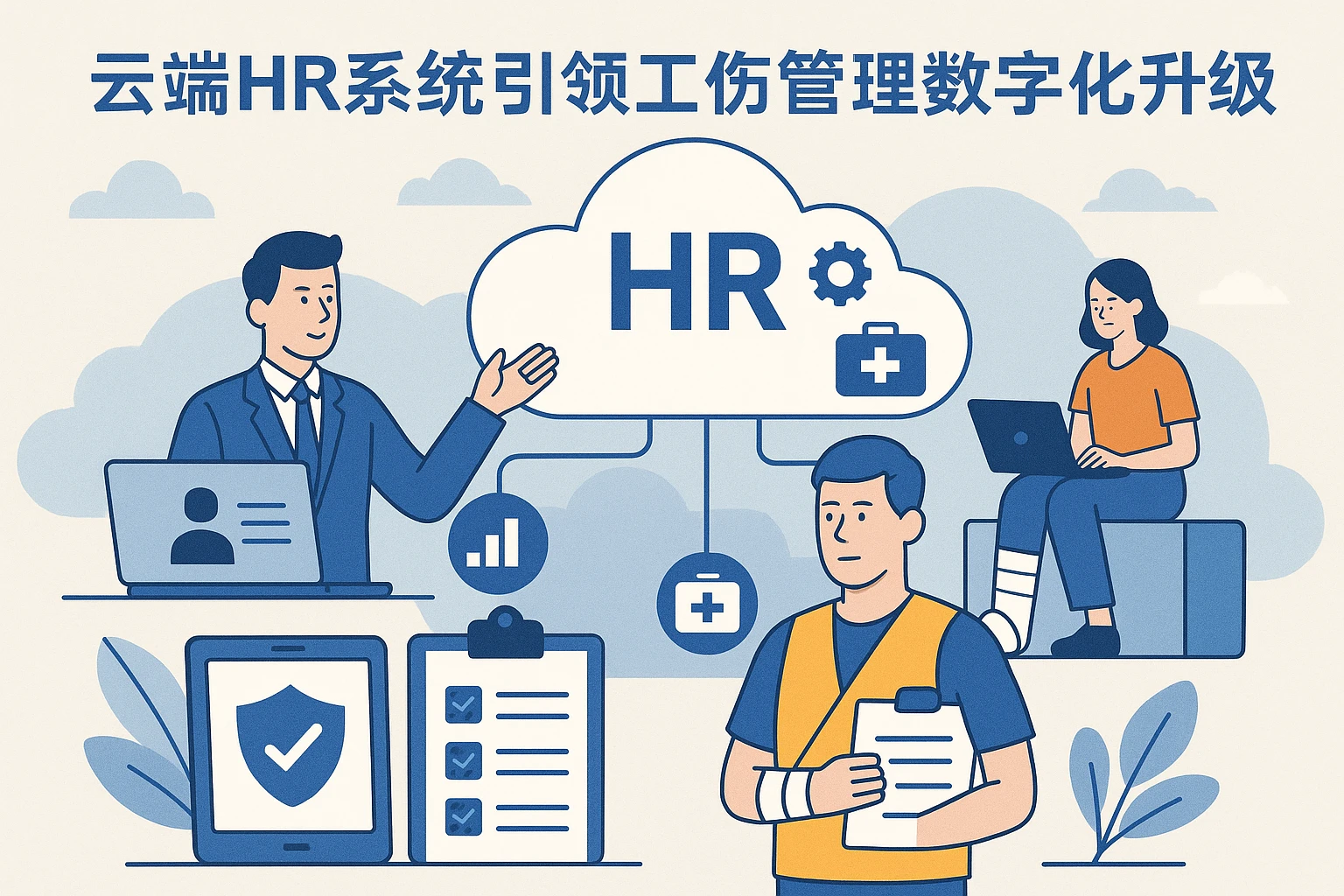 云端HR系统引领工伤管理数字化升级