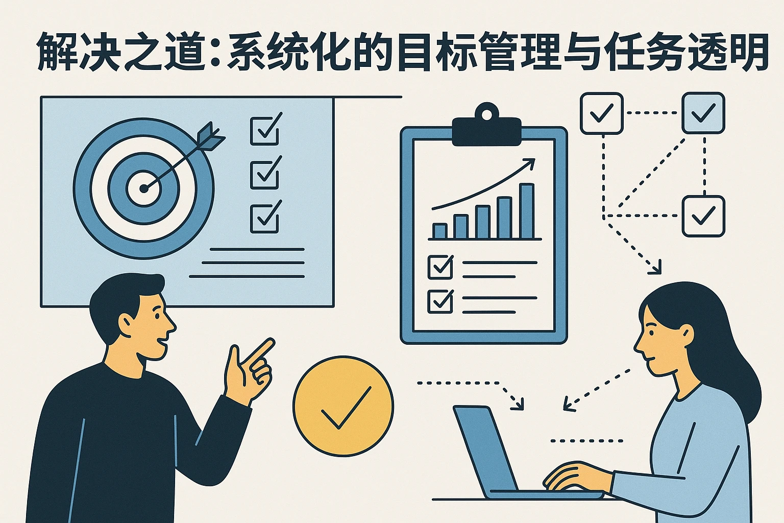 解决之道:系统化的目标管理与任务透明化