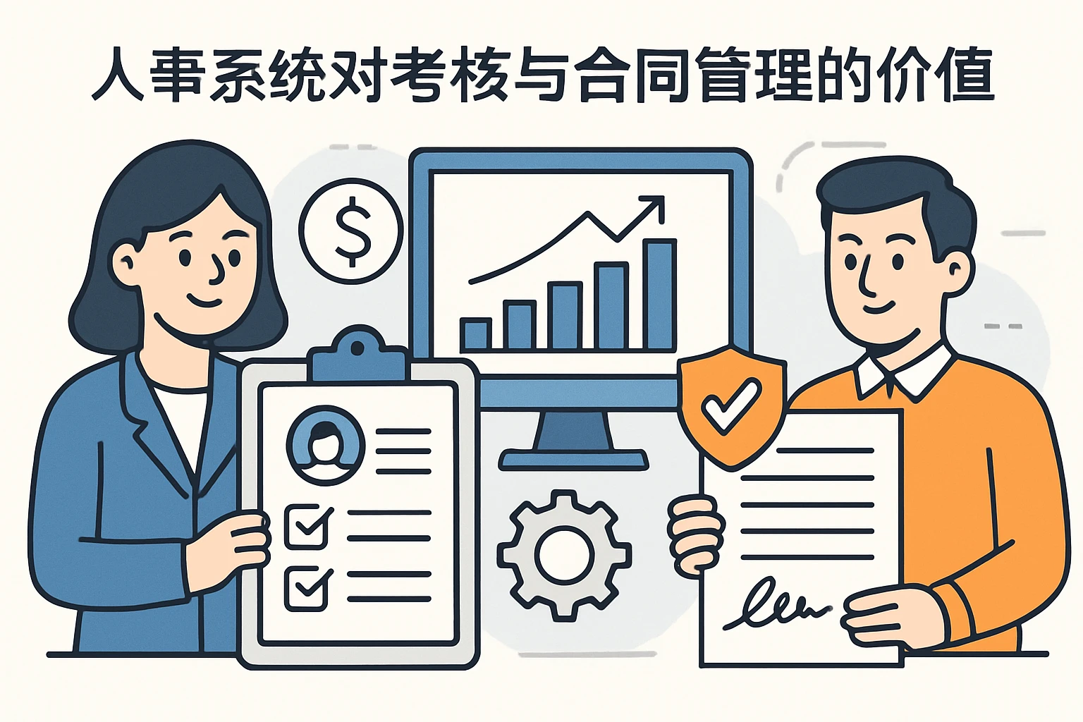 2.2 人事系统对考核与合同管理的价值