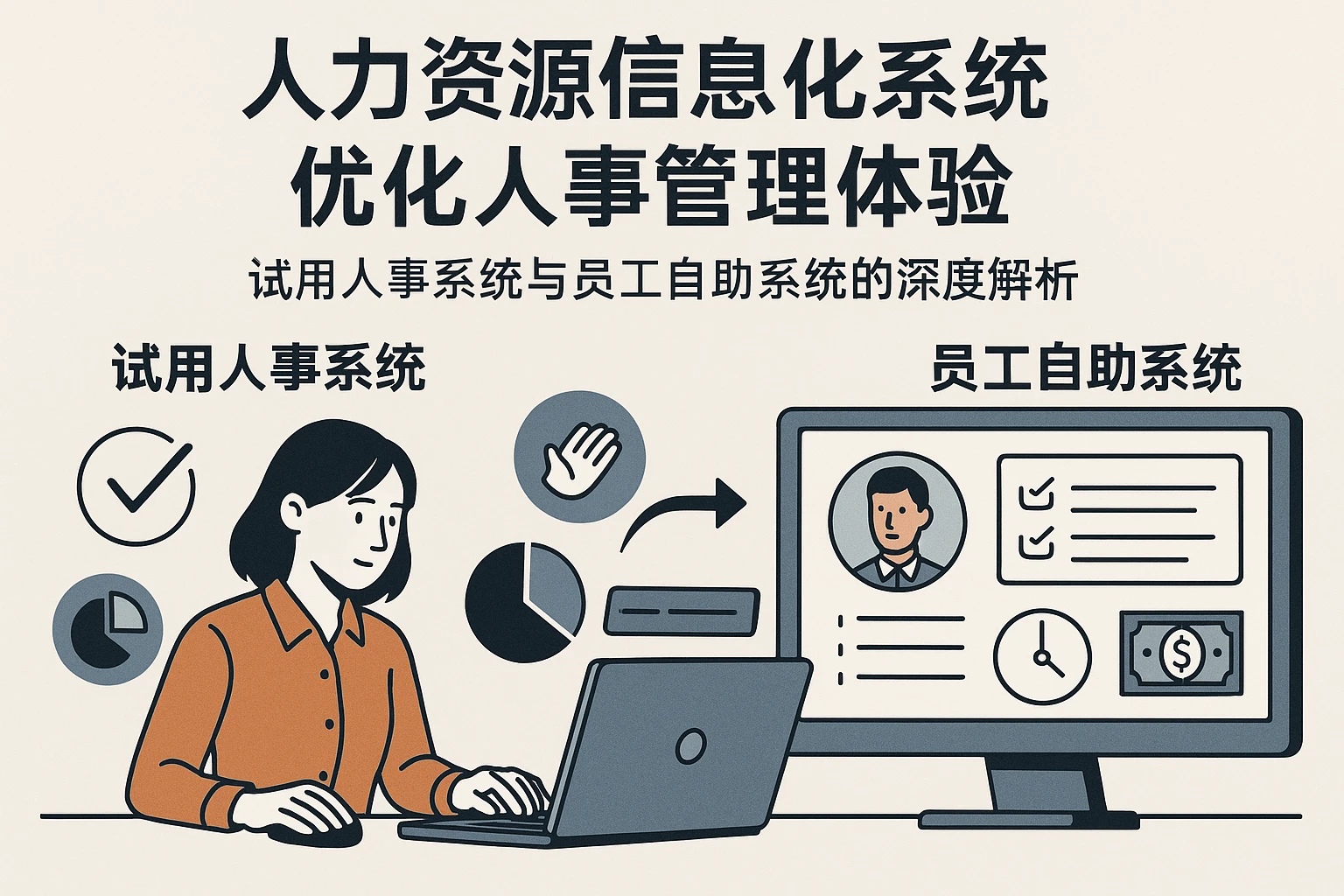 人力资源信息化系统优化人事管理体验：试用人事系统与员工自助系统的深度解析