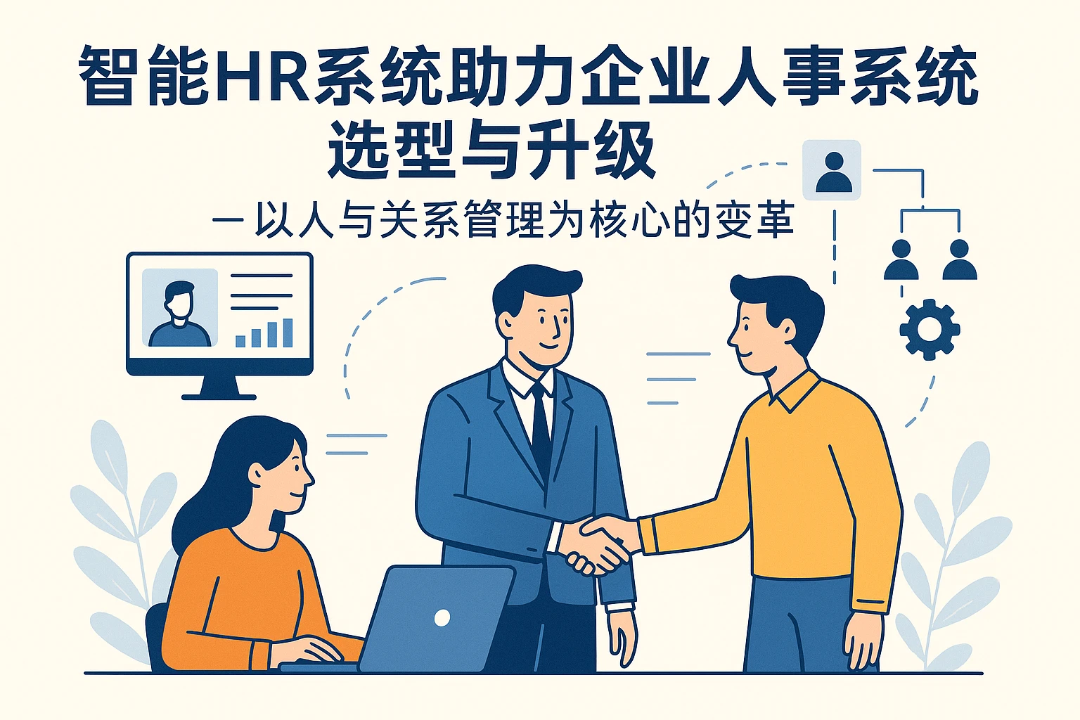 智能HR系统助力企业人事系统选型与升级——以人与关系管理为核心的变革