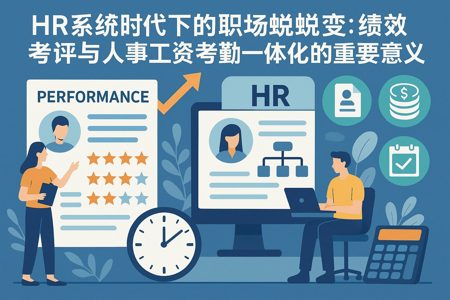HR系统时代下的职场蜕变：绩效考评与人事工资考勤一体化的重要意义
