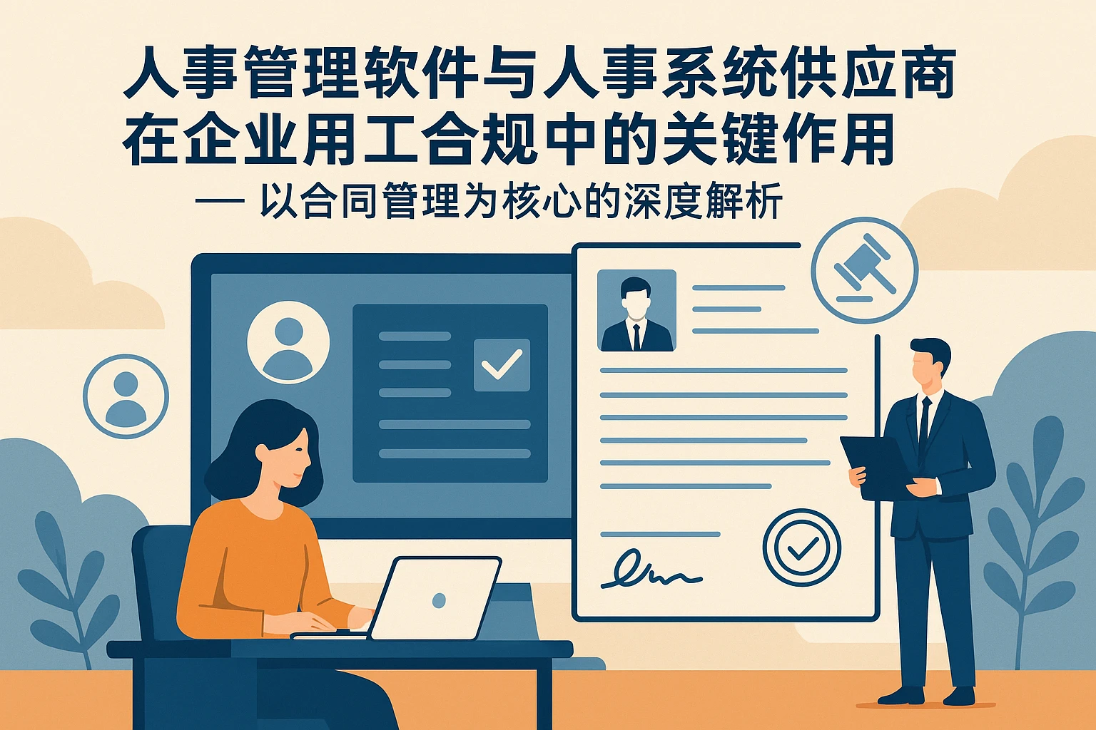 人事管理软件与人事系统供应商在企业用工合规中的关键作用——以合同管理为核心的深度解析