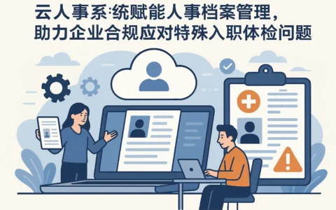 云人事系统赋能人事档案管理，助力企业合规应对特殊入职体检问题
