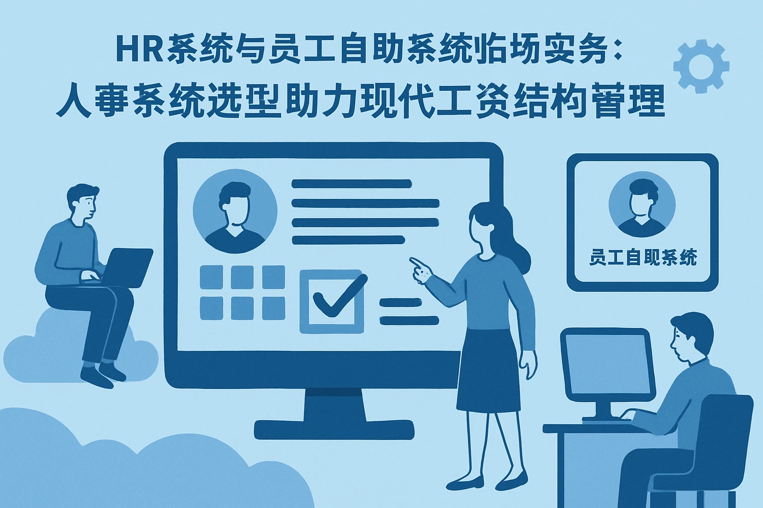 HR系统与员工自助系统临场实务：人事系统选型助力现代工资结构管理