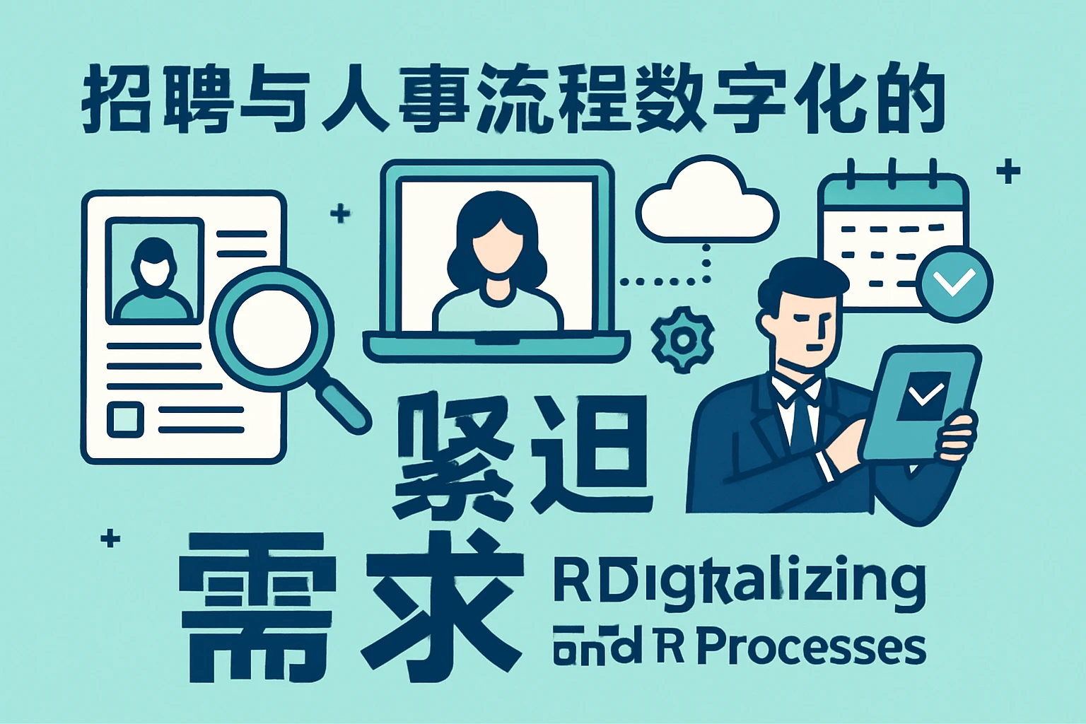 招聘与人事流程数字化的紧迫需求