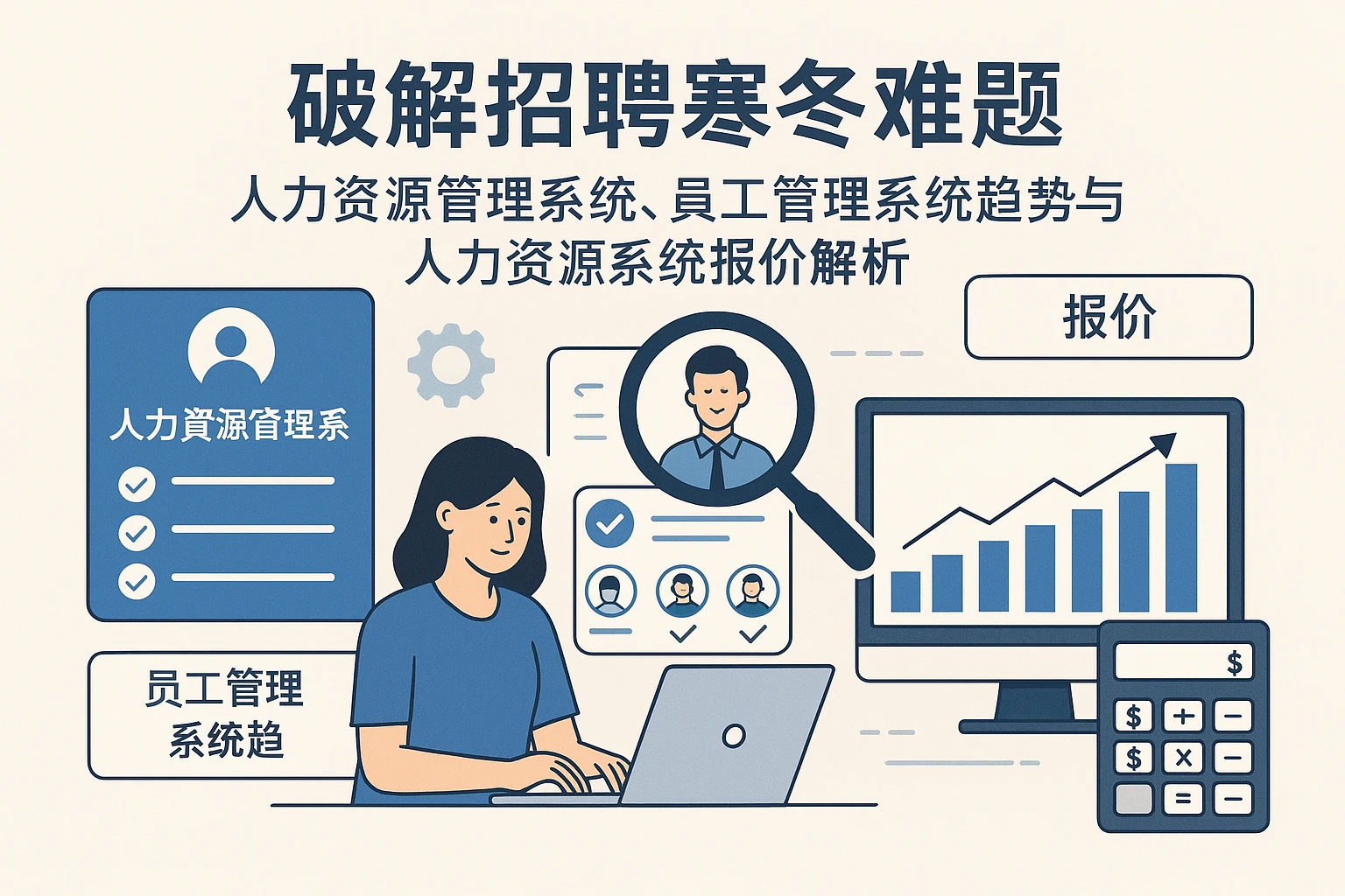 破解招聘寒冬难题：人力资源管理系统、员工管理系统趋势与人力资源系统报价解析