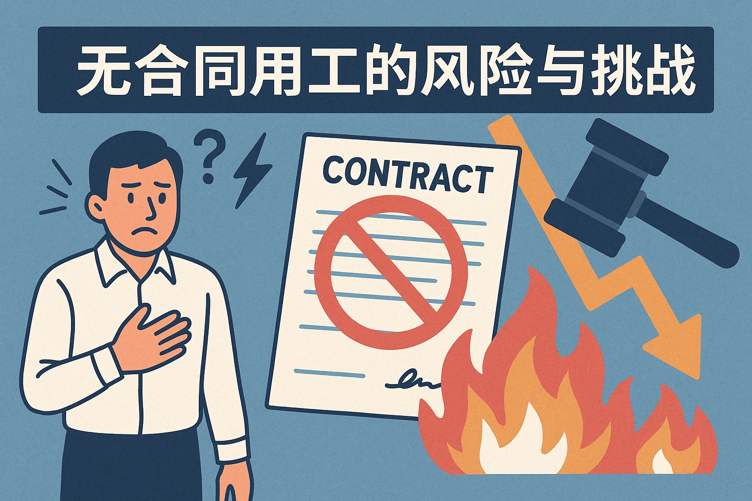 无合同用工的风险与挑战