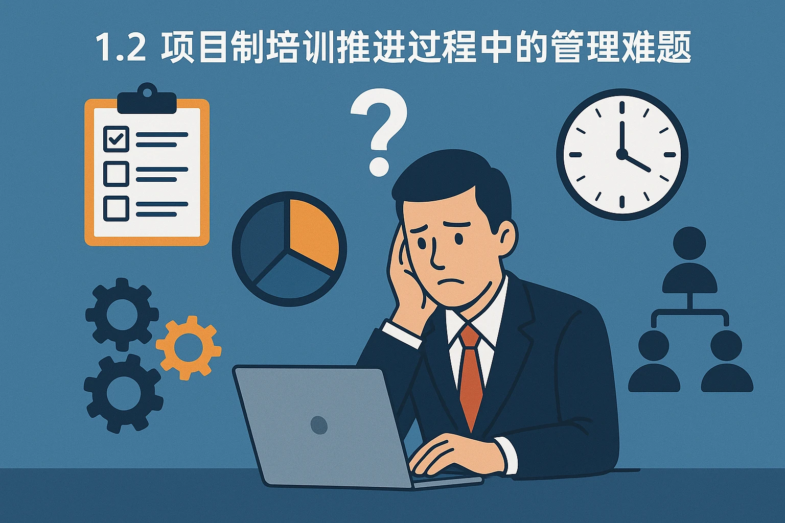 1.2 项目制培训推进过程中的管理难题