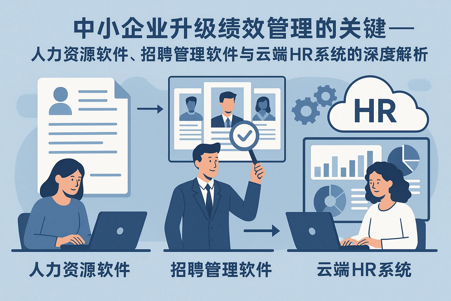 中小企业升级绩效管理的关键——人力资源软件、招聘管理软件与云端HR系统的深度解析