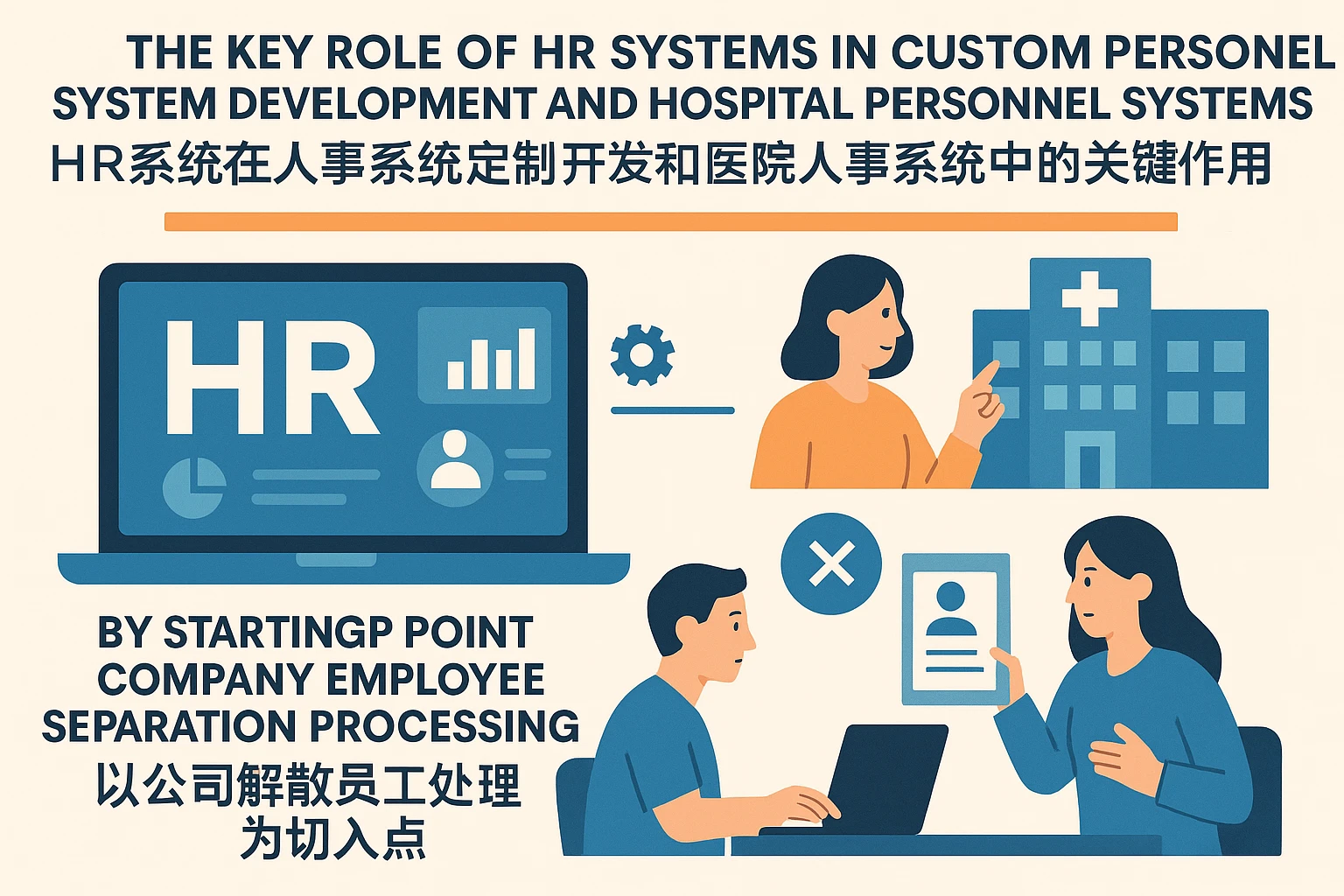 HR系统在人事系统定制开发和医院人事系统中的关键作用——以公司解散员工处理为切入点