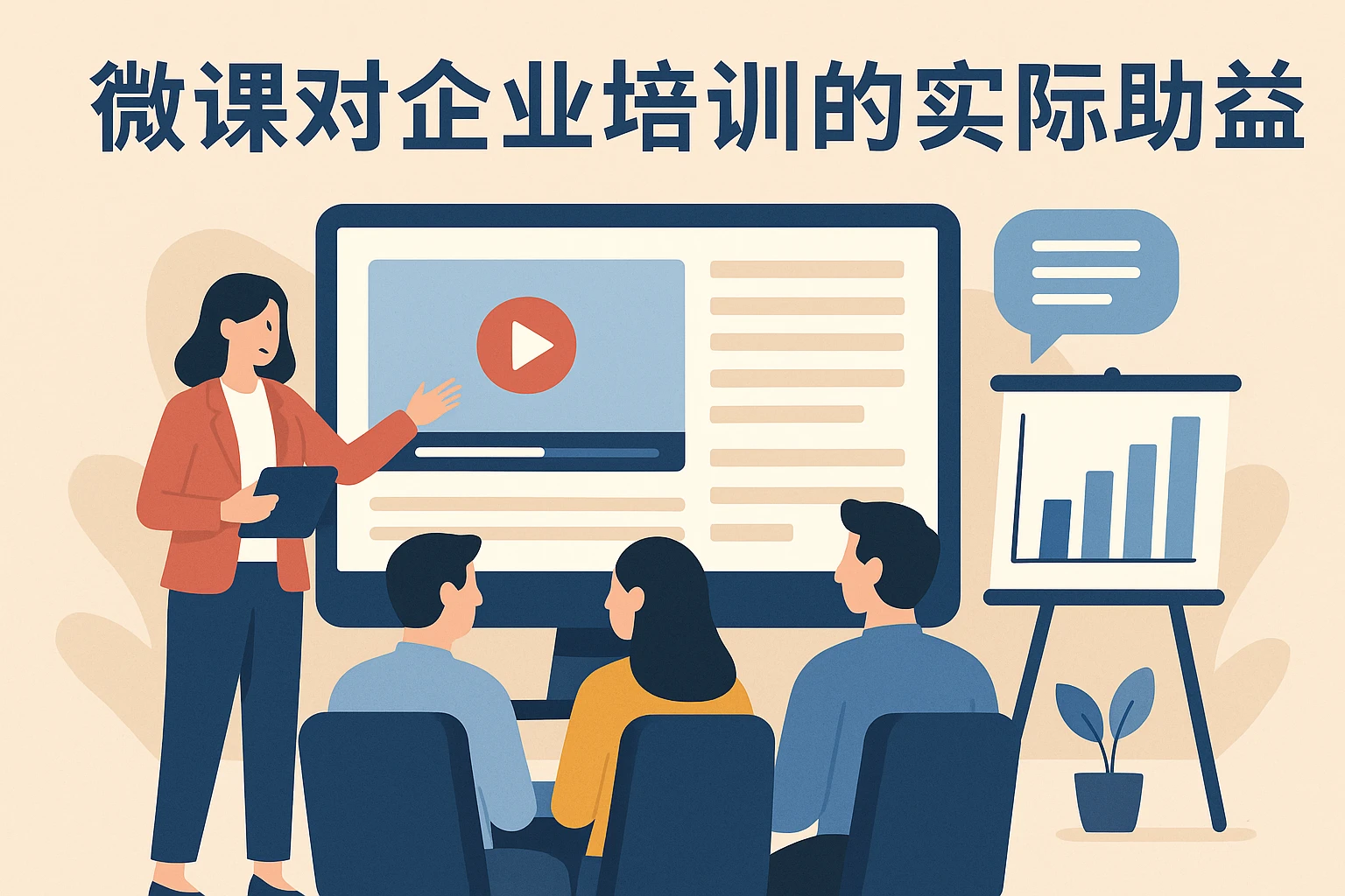 微课对企业培训的实际助益