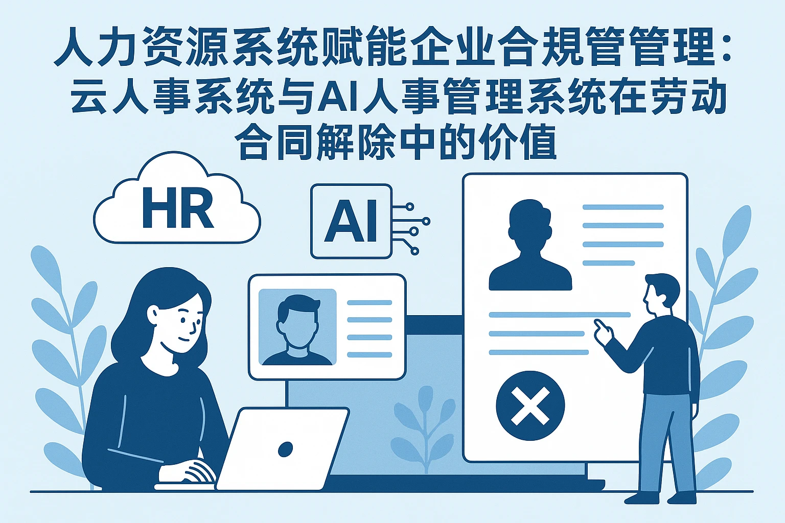 人力资源系统赋能企业合规管理：云人事系统与AI人事管理系统在劳动合同解除中的价值