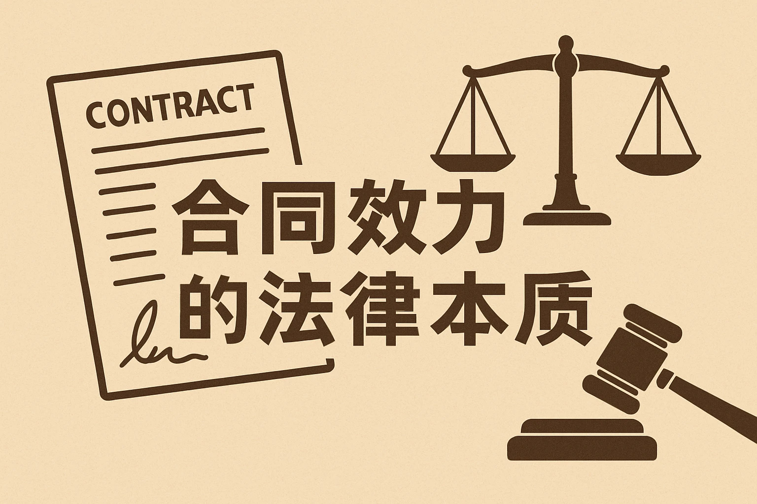 合同效力的法律本质