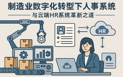 制造业数字化转型下的人事系统与云端HR系统革新之道