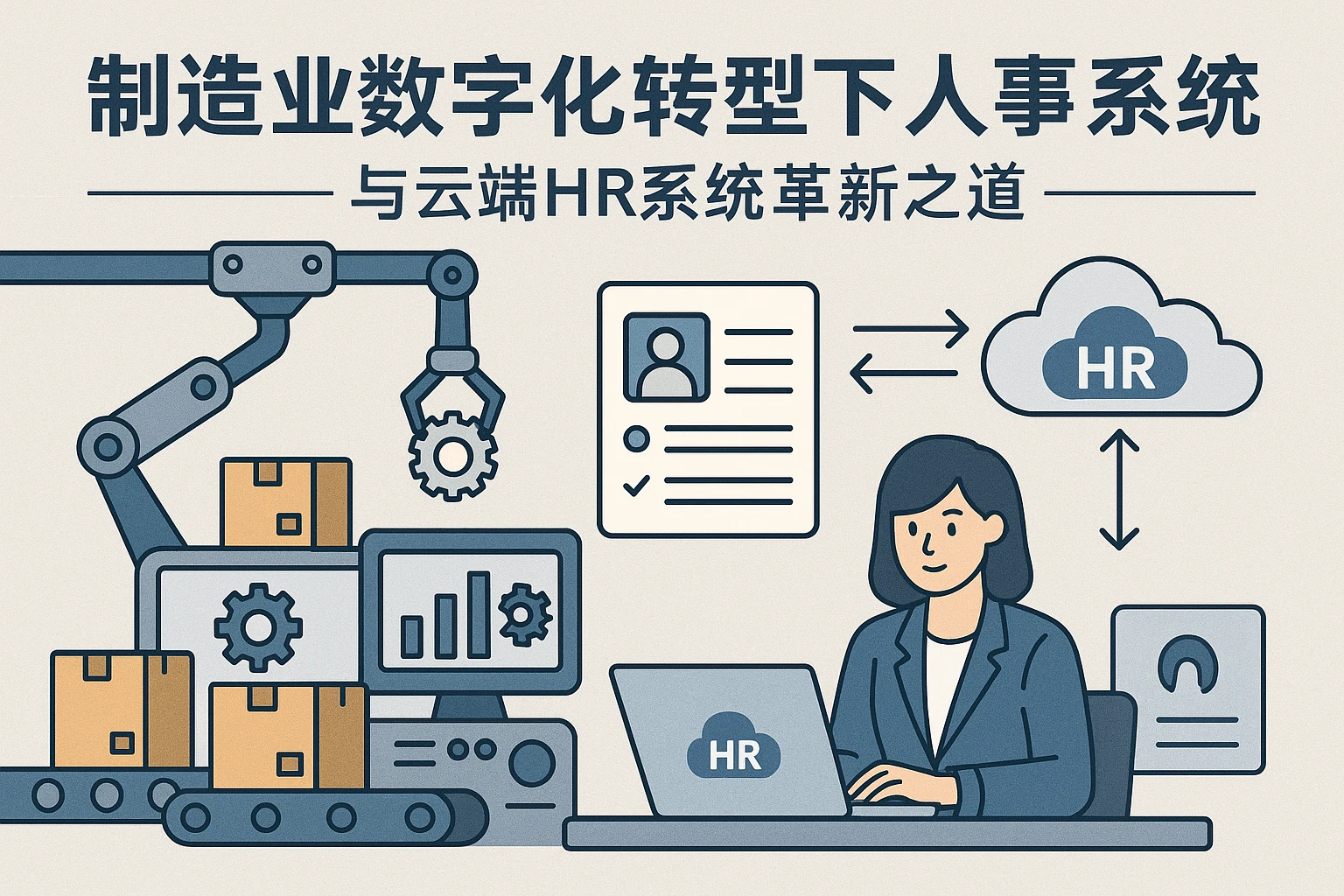 制造业数字化转型下的人事系统与云端HR系统革新之道