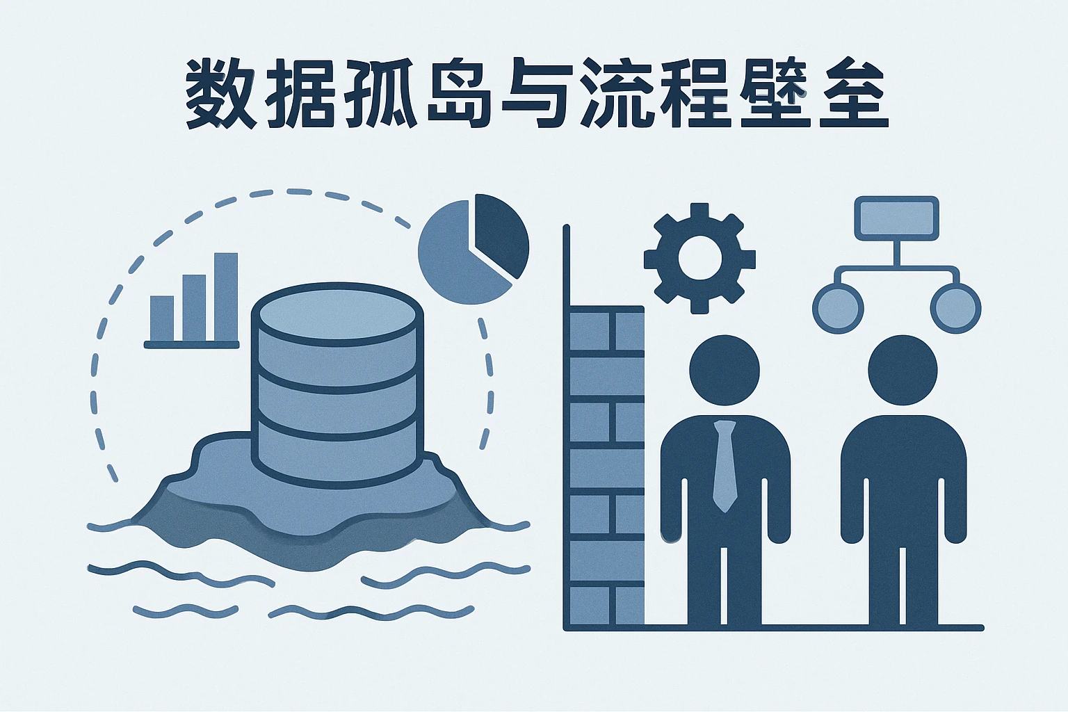 数据孤岛与流程壁垒