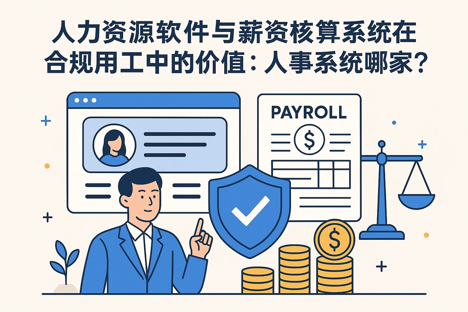 人力资源软件与薪资核算系统在合规用工中的价值：人事系统哪家好？