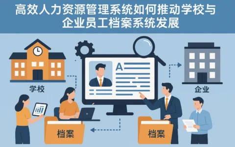 高效人力资源管理系统如何推动学校与企业员工档案系统发展