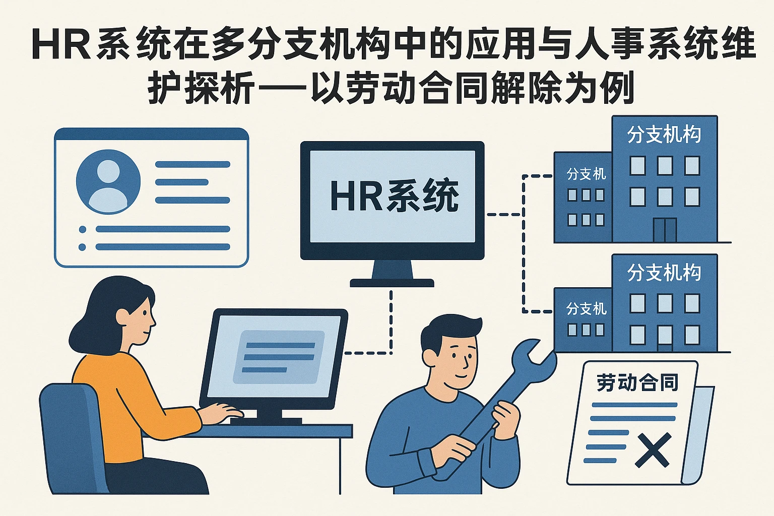 HR系统在多分支机构中的应用与人事系统维护探析——以劳动合同解除为例