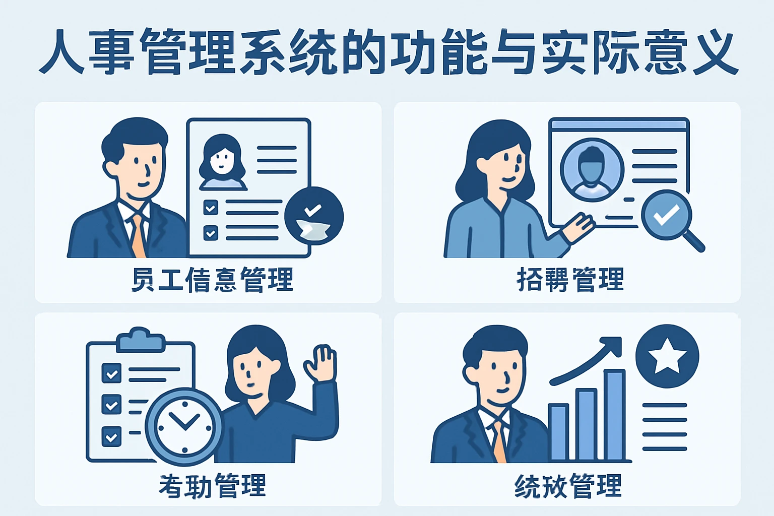 人事管理系统的功能与实际意义