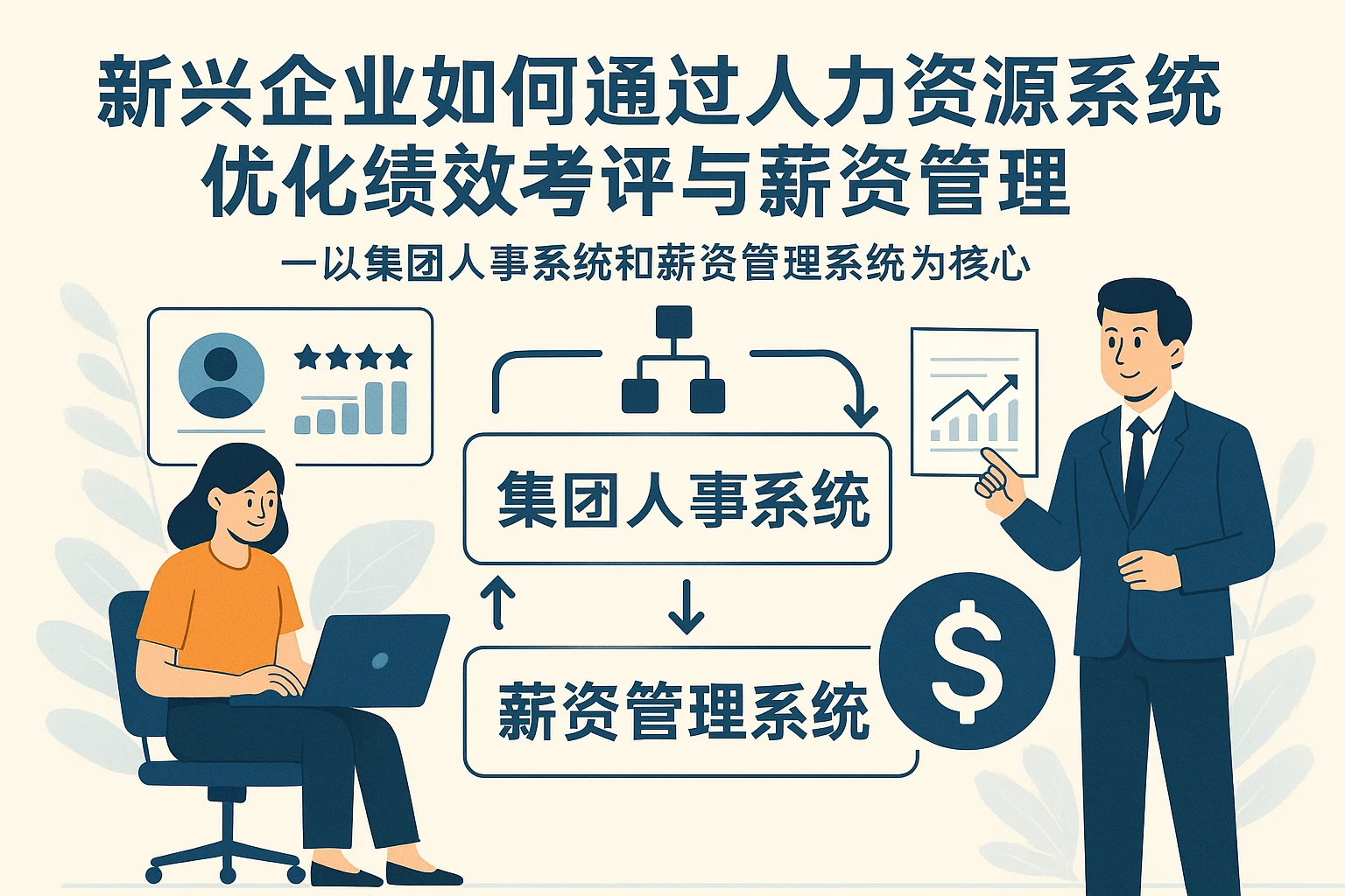 新兴企业如何通过人力资源系统优化绩效考评与薪资管理——以集团人事系统和薪资管理系统为核心